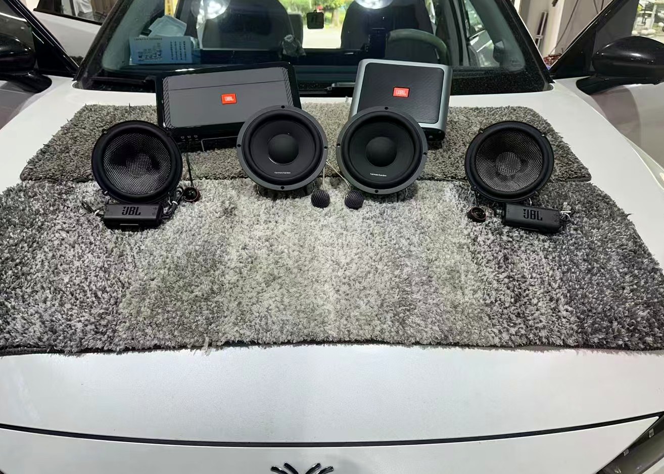 湛江车载音响套装完工效果