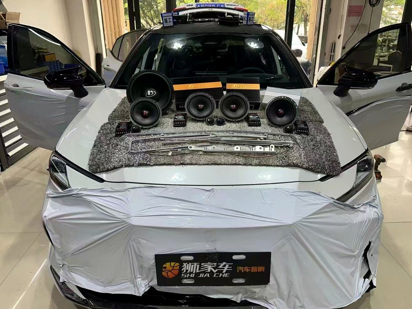 丰田汽车音响升级施工与调音参考
